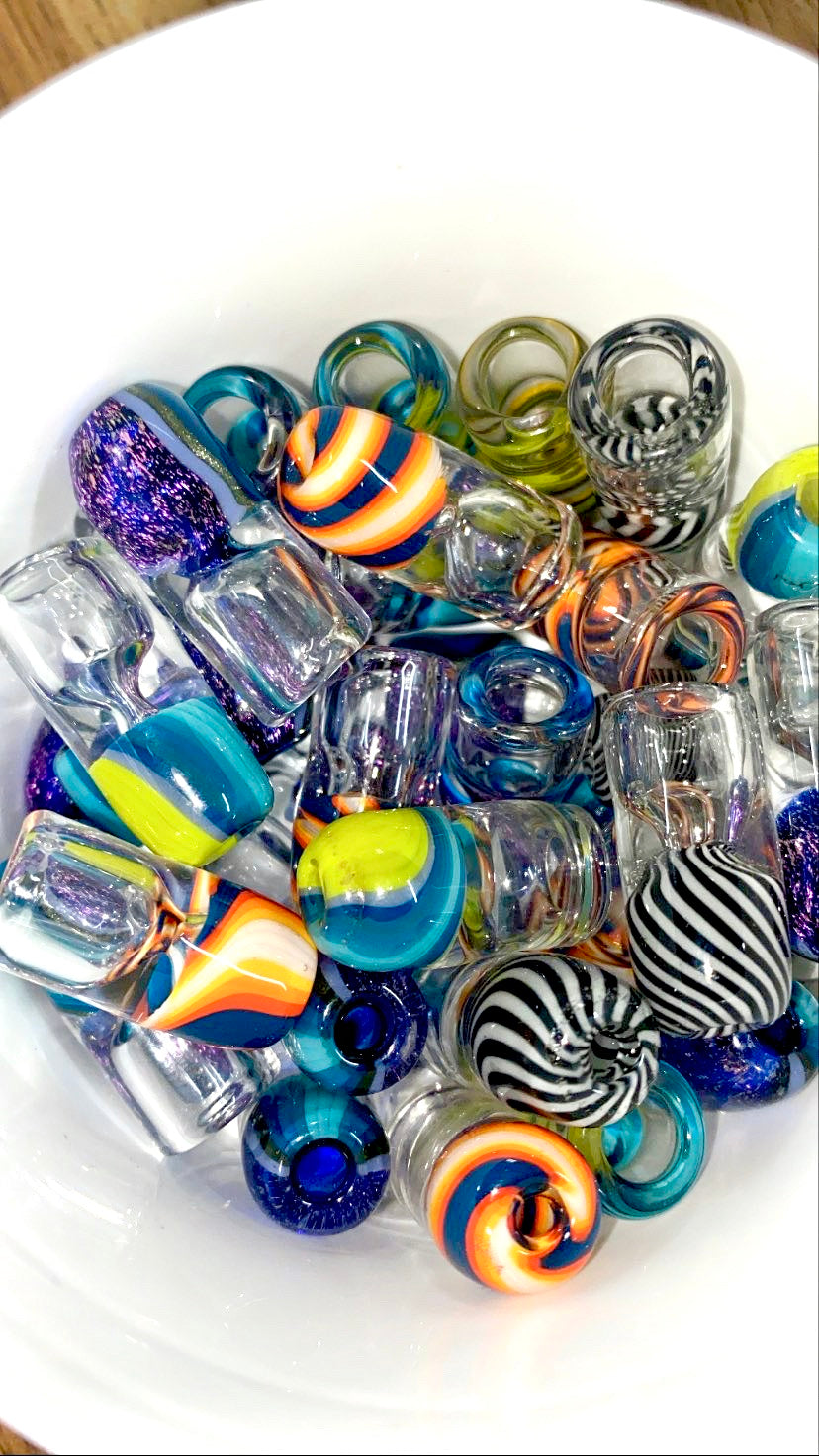 100pc glass tip set