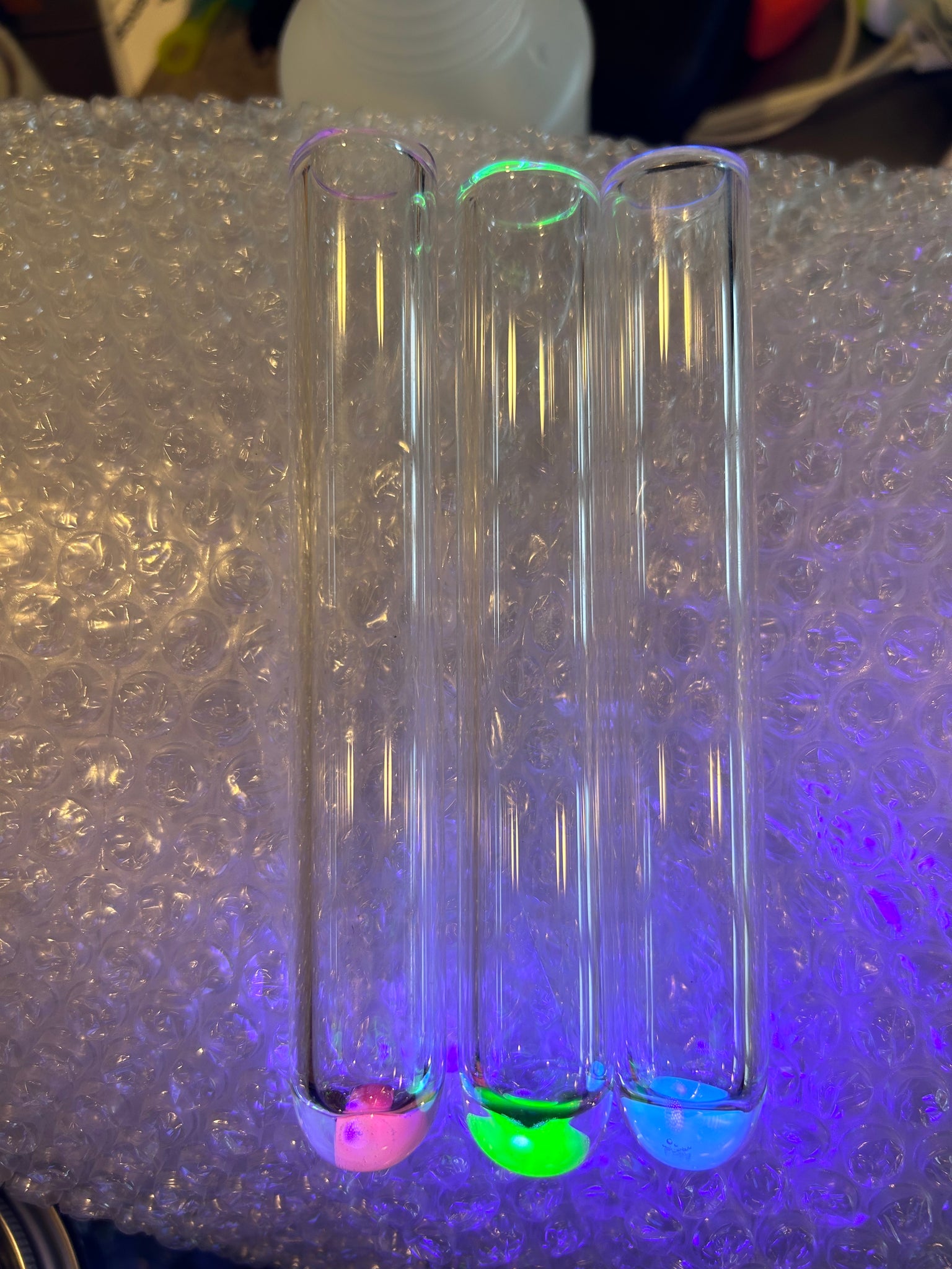 (Limited) 1 UV reactive glass tip and tube set